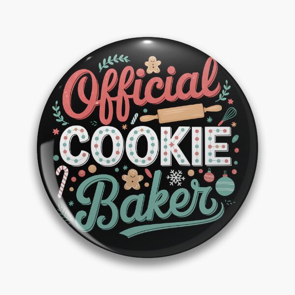 Item preview, Official Cookie Baker | Christmas Baking Design designed and sold by FocusedPatterns.