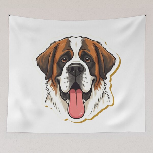 Item preview, Saint Bernard designed and sold by StickersRyous.