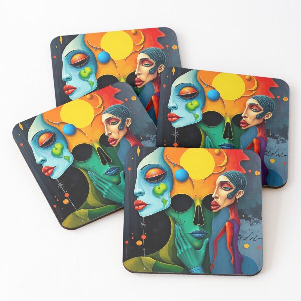 Item preview, Masks: Faces that Hide the Heart designed and sold by 0penvimark.