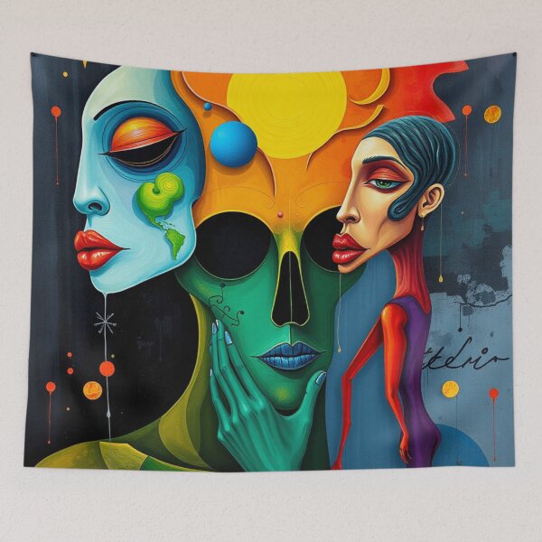 Item preview, Masks: Faces that Hide the Heart designed and sold by 0penvimark.