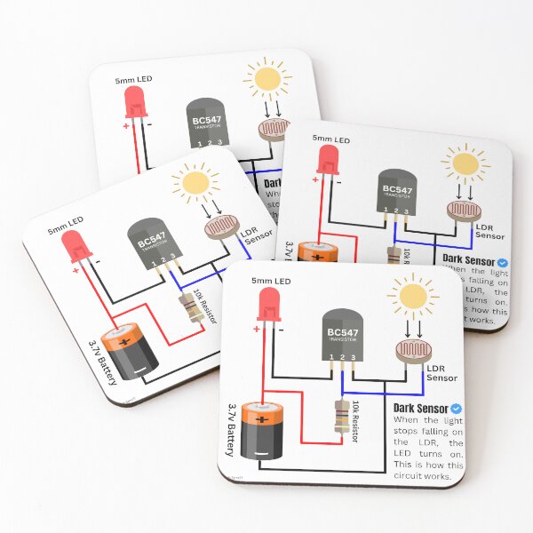 Item preview, Dark Sensor Circuit  designed and sold by Akash Sprx77.