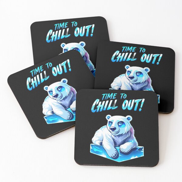 Item preview, Time to Chill Out! Cool Polar Bear Design by LaLi Designs designed and sold by LaLi-Designs.