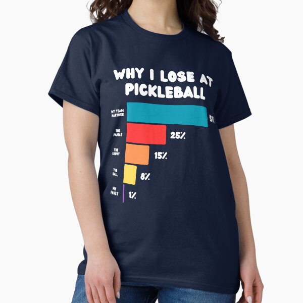Item preview, Why I Lose At Pickleball Shirt, Pickleball Shirt, Funny Pickleball Enthusiast Tee, Pickleball Lover Inspirational Shirt, Pickleball Game Tee designed and sold by Flyprint.