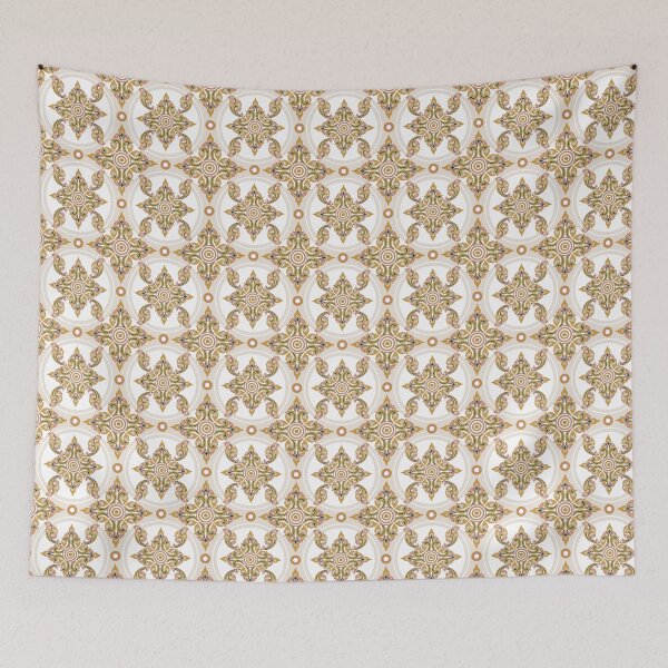 Item preview, Thai art Ornament in Seamless Pattern Design designed and sold by KritsadaRuang.