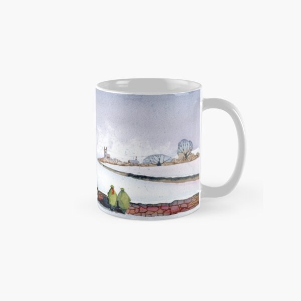 Item preview, christmas scene of Glastonbury Tor in the snow designed and sold by SomersetArtist.