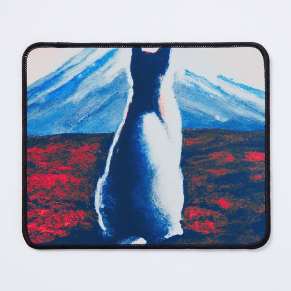 Item preview, a cat and fuji mountain designed and sold by MerryCrown.