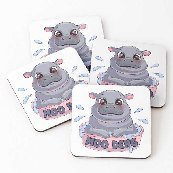 Item preview, Moo Deng Baby Hippo designed and sold by Natalia Varlamova.