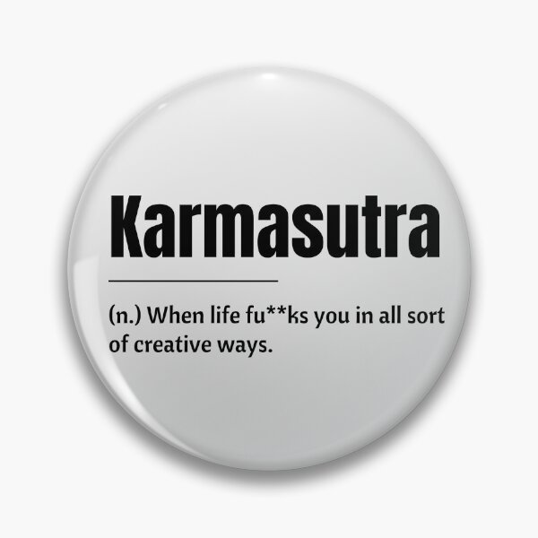 Item preview, Karmasutra designed and sold by Fanverse Merchandise.