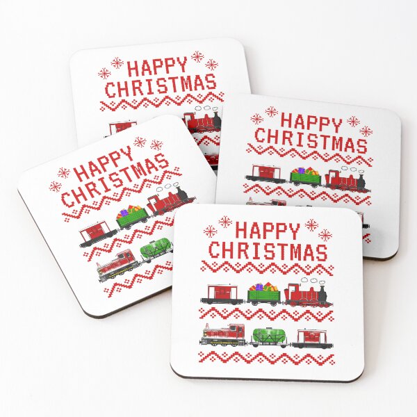 Item preview, Train Ugly Christmas, Steam Locomotive, Railway Enthusiast designed and sold by doodlerob.