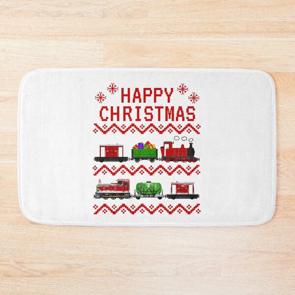 Item preview, Train Ugly Christmas, Steam Locomotive, Railway Enthusiast designed and sold by doodlerob.