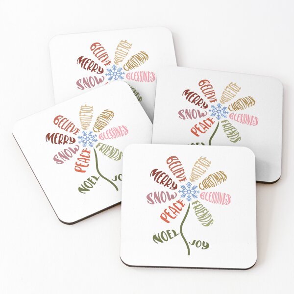 Item preview, Xhristmas Flower, noel, peace snow merry believe mistletoe christmas blessings friends joy designed and sold by Dominika Farkašová.