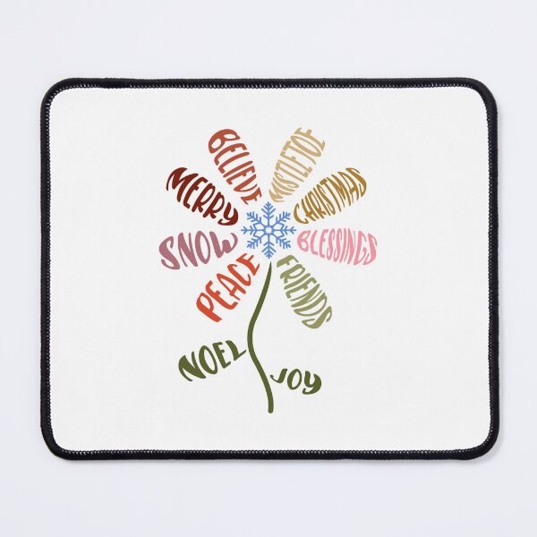Item preview, Xhristmas Flower, noel, peace snow merry believe mistletoe christmas blessings friends joy designed and sold by Dominika Farkašová.