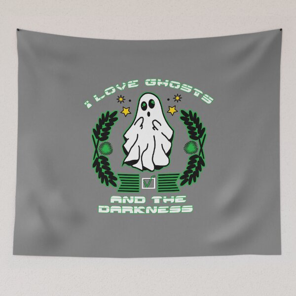 Item preview, I love ghosts and the darkness designed and sold by vibeno1.