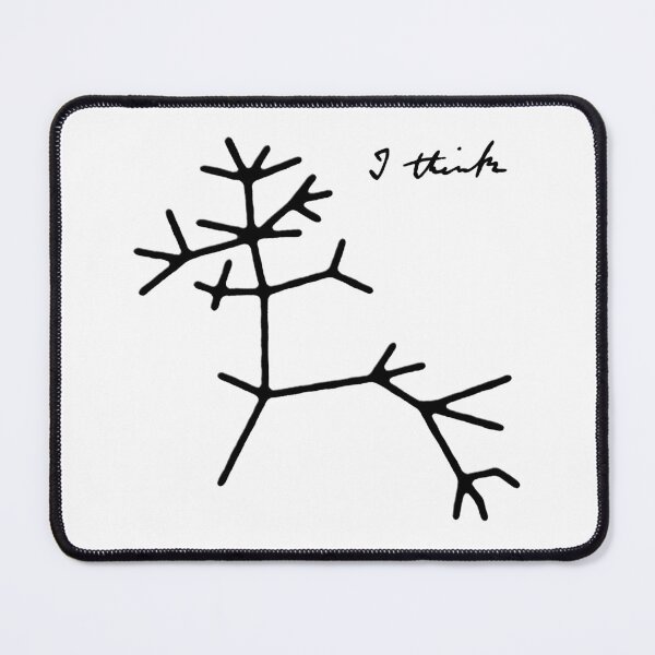 Item preview, Modified version of Charles Darwin's "I think" tree of life sketch designed and sold by Colin Purrington.