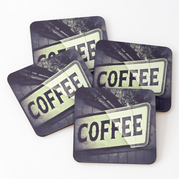 Item preview, Vintage Coffee Sign Art Print - Retro Americana Wall Decor designed and sold by FraireDesign.