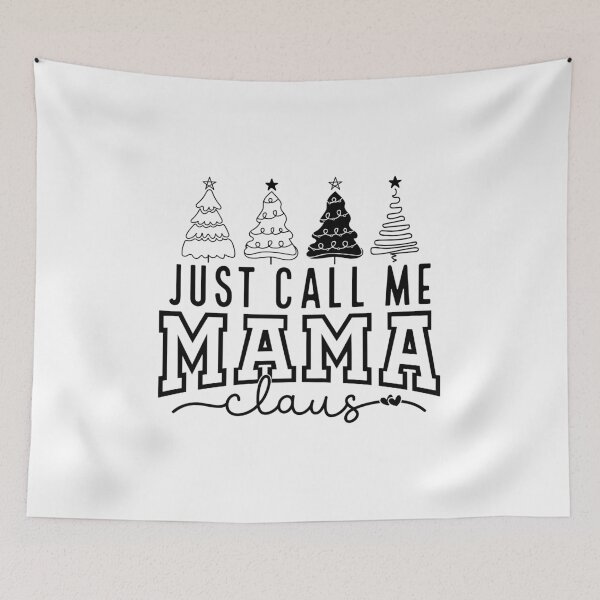 Item preview, Just Call Me Mama Claus Christmas tree designed and sold by Dominika Farkašová.