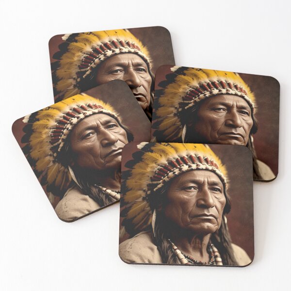 Item preview, Sitting Bull In Profile designed and sold by SJZDesign.