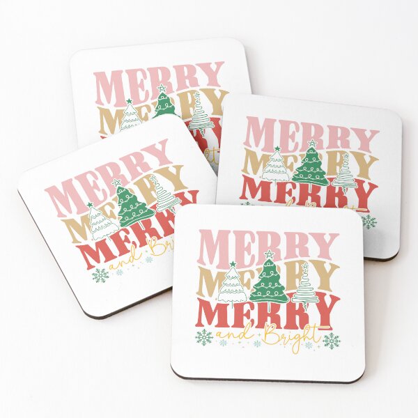Item preview, Merry and Bright Christmas design christmas tree designed and sold by Dominika Farkašová.