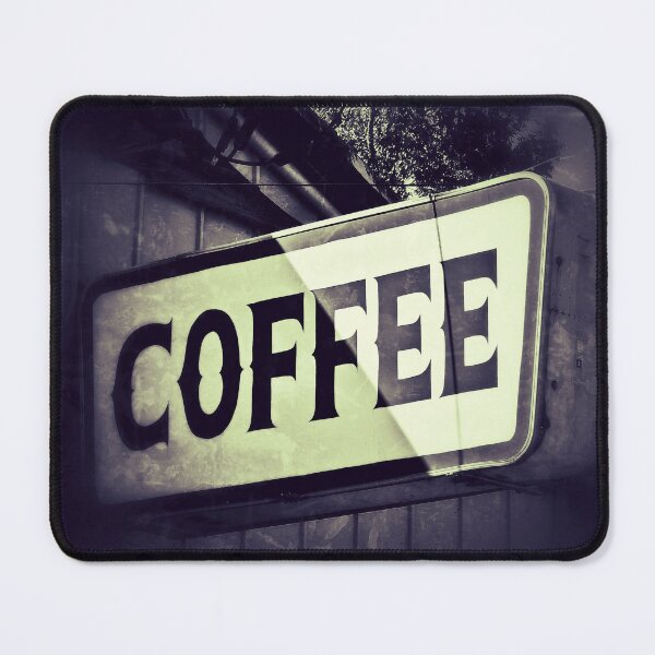 Item preview, Vintage Coffee Sign Art Print - Retro Americana Wall Decor designed and sold by FraireDesign.