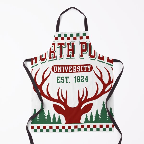 Item preview, North Pole university Christmas Holiday Merry Christmas Raindeer designed and sold by Dominika Farkašová.