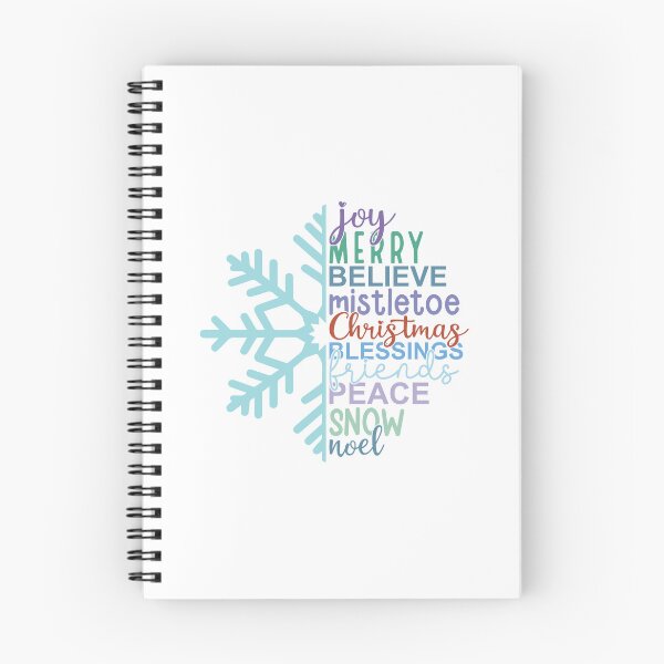Item preview, Snowflake joy merry believe mistletoe Christmas Blessing Piece snow noel designed and sold by Dominika Farkašová.
