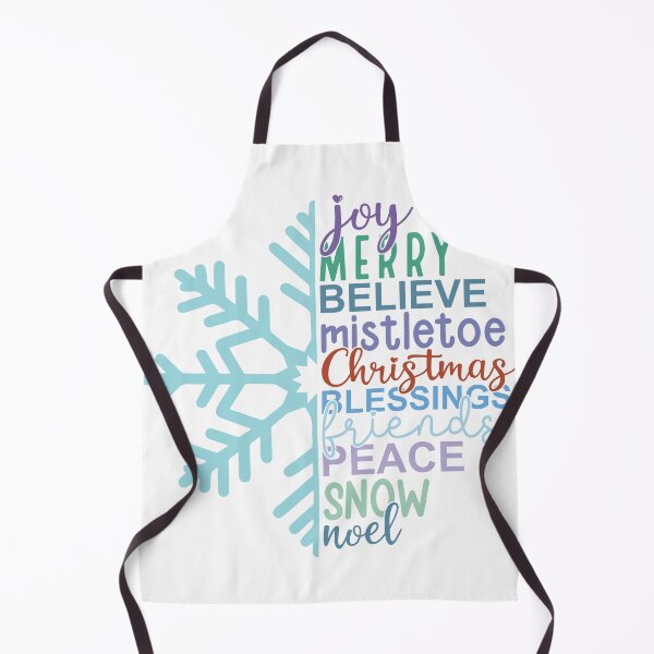 Item preview, Snowflake joy merry believe mistletoe Christmas Blessing Piece snow noel designed and sold by Dominika Farkašová.