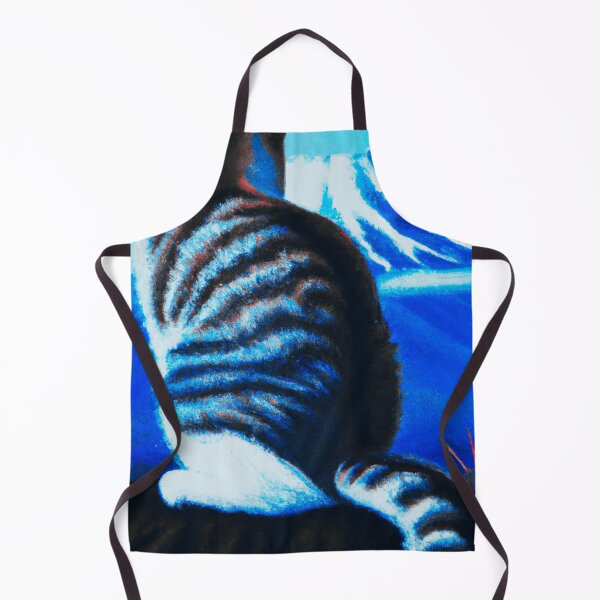 Item preview, a cat and fuji mountain designed and sold by MerryCrown.