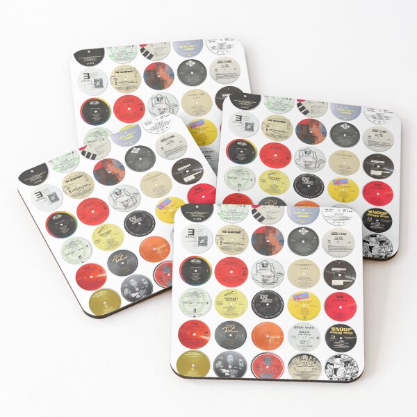 Item preview, Hip Hop Abstract Print - Vinyl Stickers - Greatest Hip Hop Music designed and sold by Mr Mustard Prints.
