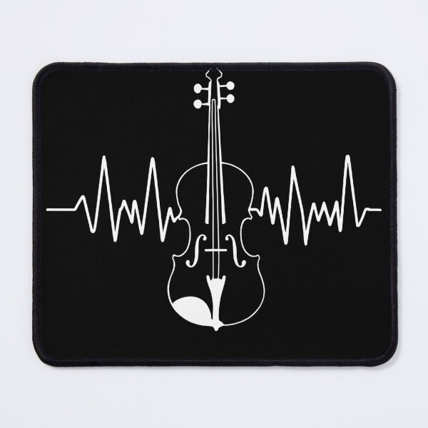 Item preview, Musical Heartbeat Violin - Cello international Day designed and sold by Belhbib Art ⭐⭐⭐⭐⭐.