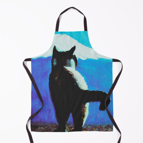 Item preview, a cat and fuji mountain designed and sold by MerryCrown.