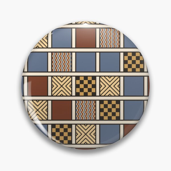 Item preview, Middle Kingdom Ancient Egypt Checked Pattern Design designed and sold by FreiherrPK.