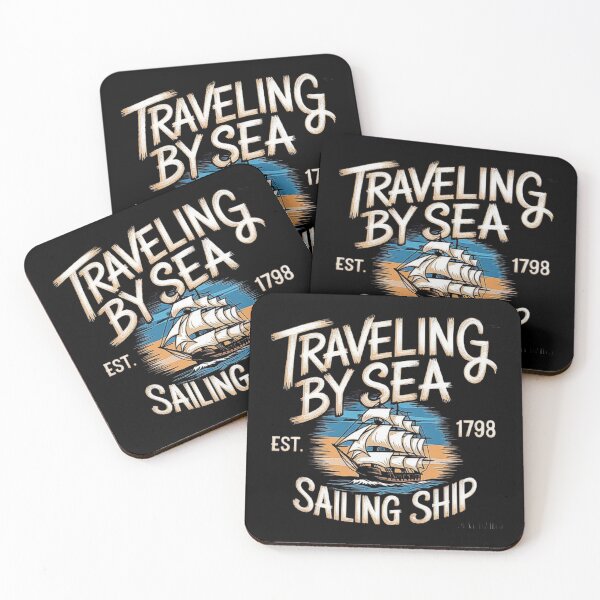 Item preview, Vintage Sailing Ship Design for Ocean Adventures designed and sold by love3617.