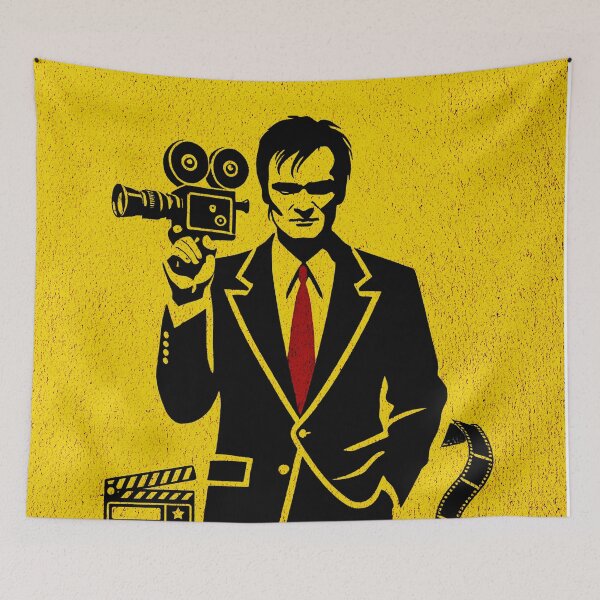 Item preview, Quentin Tarantino Retro Cinematic Icon Artwork designed and sold by MOHITSK.
