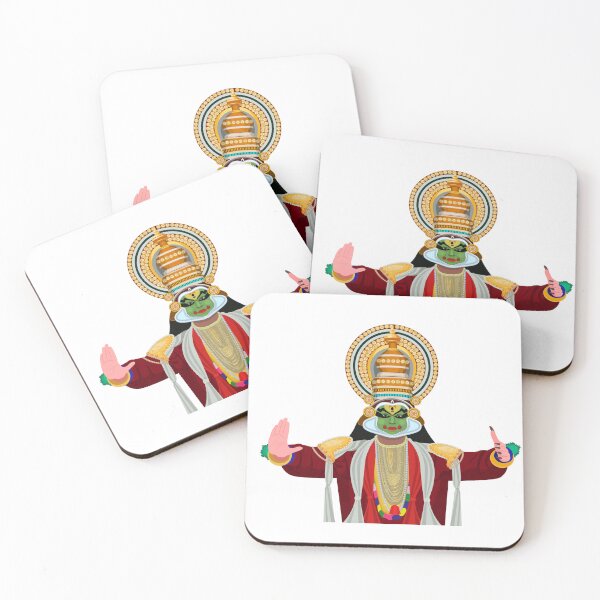 Item preview, Kathakali Dance Face, Indian Classical Dance designed and sold by niStock.