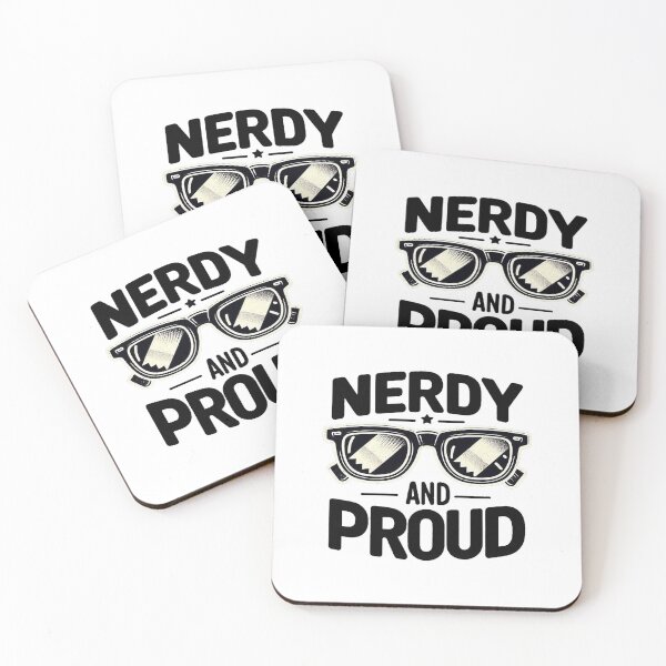 Item preview, Nerdy and Proud designed and sold by Monem-RASH.