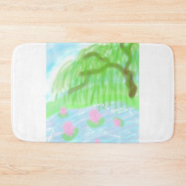 Item preview, Weeping willow on the lotus bank designed and sold by AncientDreamer.