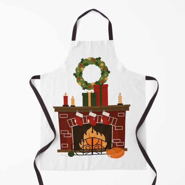 Item preview, New Year and Christmas fireplace designed and sold by Polikarp Okunyuk.