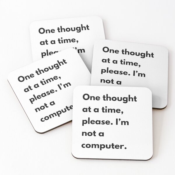 Item preview, One Thought at a Time designed and sold by Have Mercy.