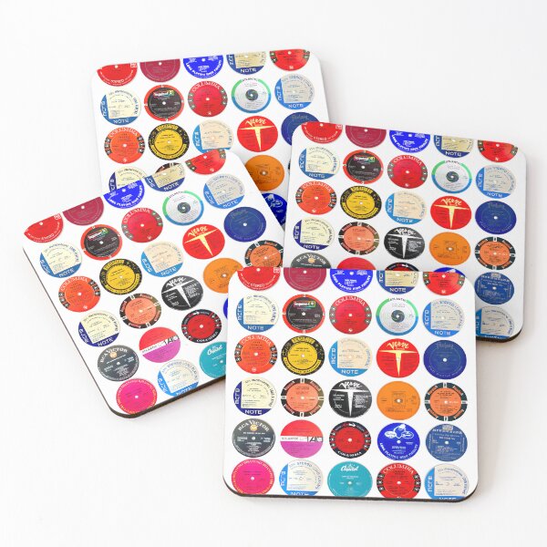 Item preview, Jazz Abstract Print - Vinyl Stickers - Greatest Jazz Music designed and sold by Mr Mustard Prints.
