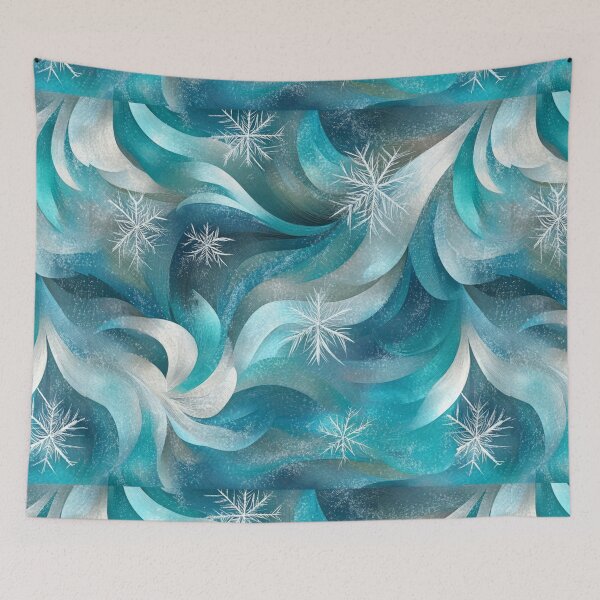 Item preview, Snowflake Pattern - Winter Swirls designed and sold by Desireehaz.