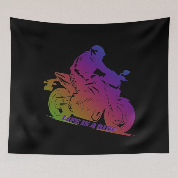 Item preview, MOTOBIKE - LIFE IS A RIDE designed and sold by Buckyy-.