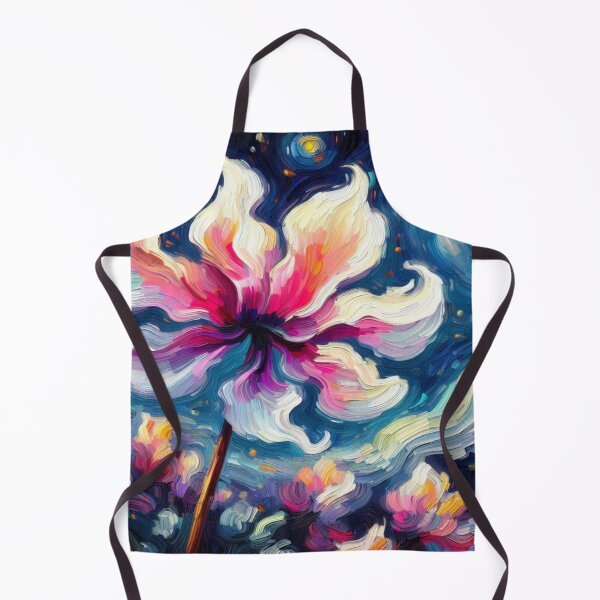 Item preview, Cyclamen in the style of van Gogh: A masterpiece of nature in bright colors and lively brushstrokes designed and sold by FotoworldEdel.