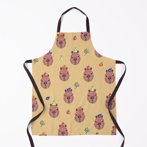 Item preview, Orange capybara faces fruits designed and sold by kippeo.