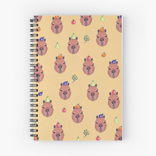 Item preview, Orange capybara faces fruits designed and sold by kippeo.