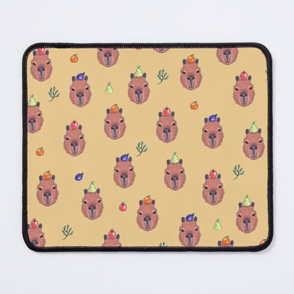 Item preview, Orange capybara faces fruits designed and sold by kippeo.