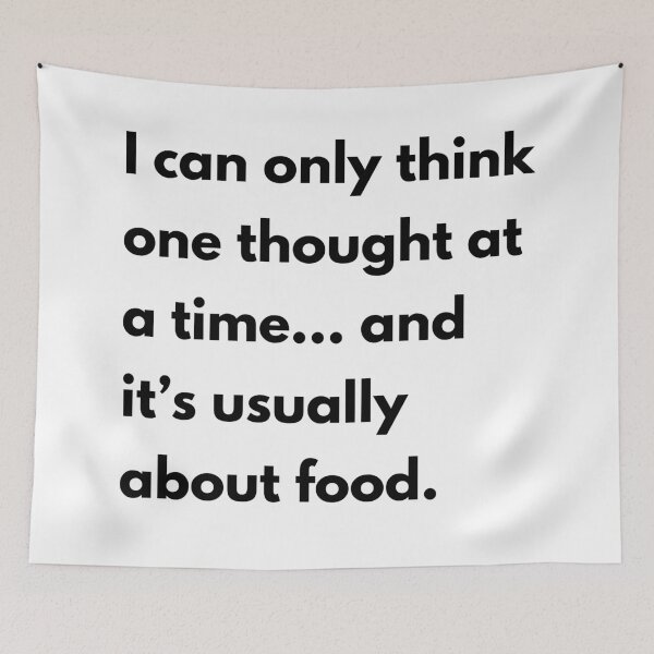 Item preview, Food Thoughts Only designed and sold by Have Mercy.