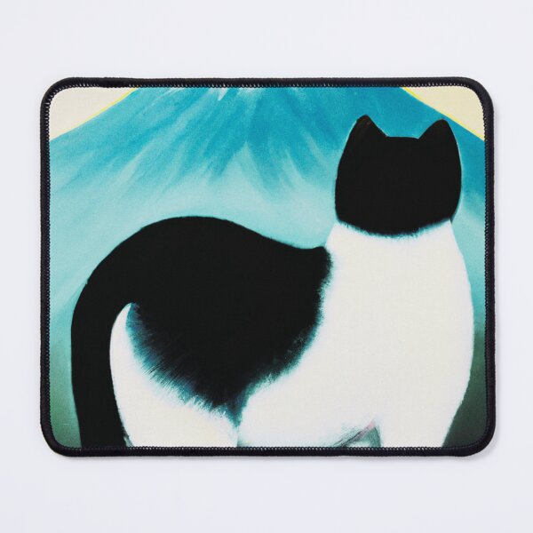 Item preview, a cat and fuji mountain designed and sold by MerryCrown.