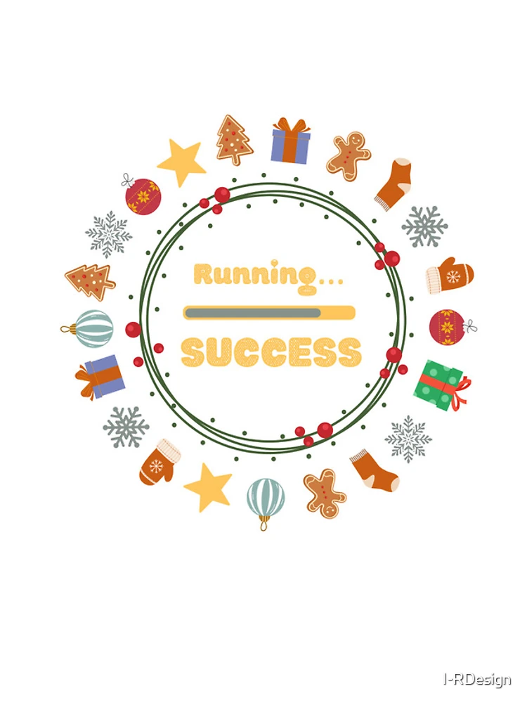 Thumbnail 4 of 4, iPhone Case, Festive Loading - Christmas "Running... Success!" designed and sold by I-RDesign.