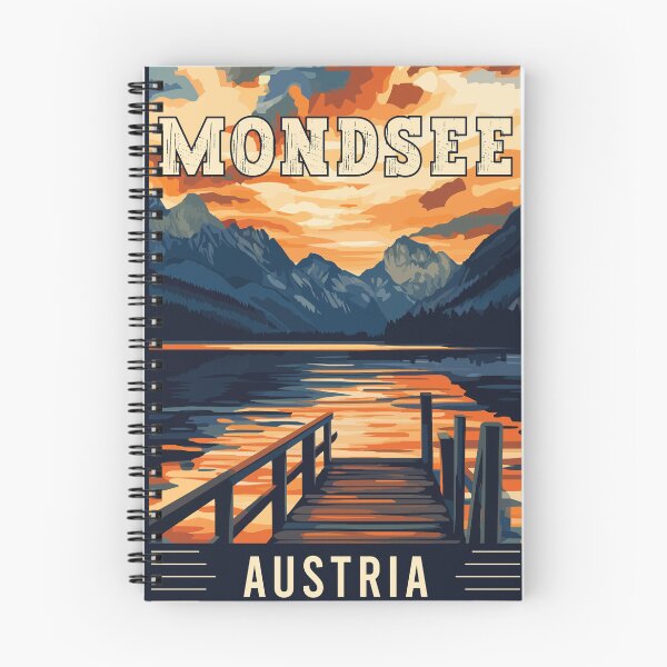 Item preview, Experience the Serenity of Mondsee in Austria - Travel Art designed and sold by turtlestart.
