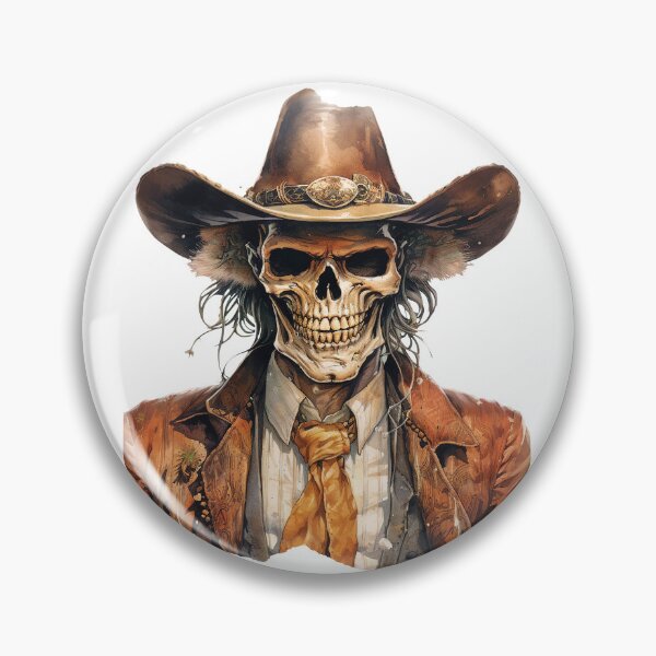 Item preview, Wild West Skeleton Cowboy Design designed and sold by TolgaSal.